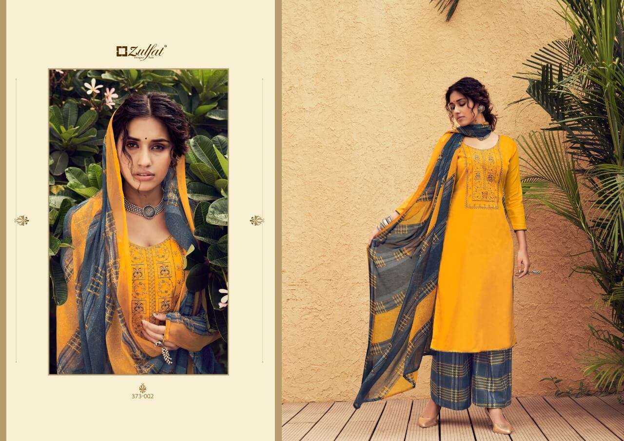 Zulfat Mahonia Catalog Wholesale Designer Dress Materials