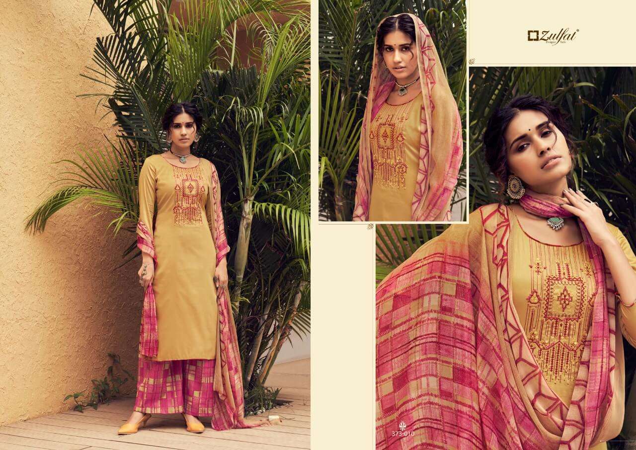 Zulfat Mahonia Catalog Wholesale Designer Dress Materials