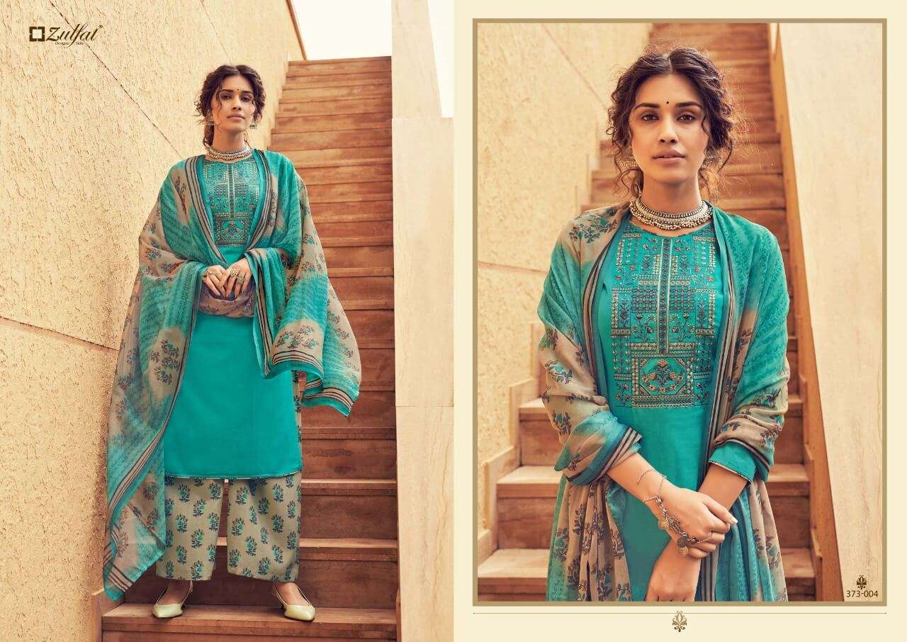 Zulfat Mahonia Catalog Wholesale Designer Dress Materials
