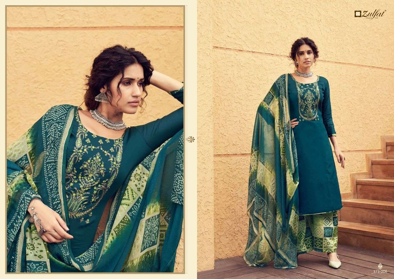 Zulfat Mahonia Catalog Wholesale Designer Dress Materials