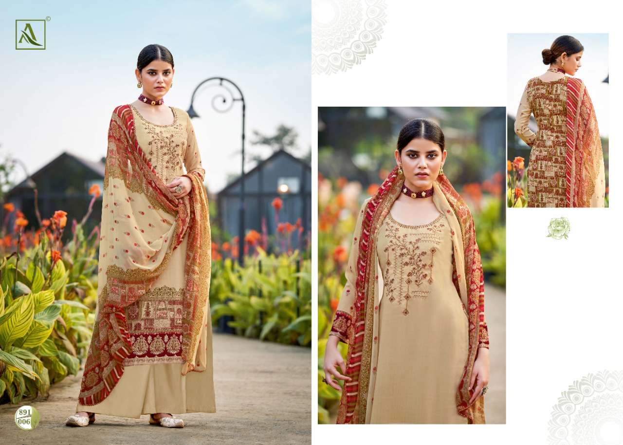 Alok Kasturi catalog  Crepe Digital Printed Designer Dress Material