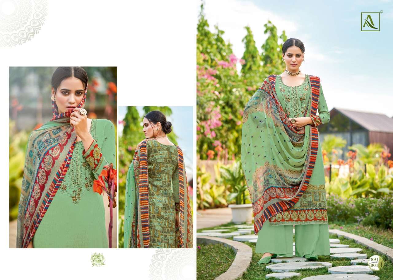 Alok Kasturi catalog  Crepe Digital Printed Designer Dress Material