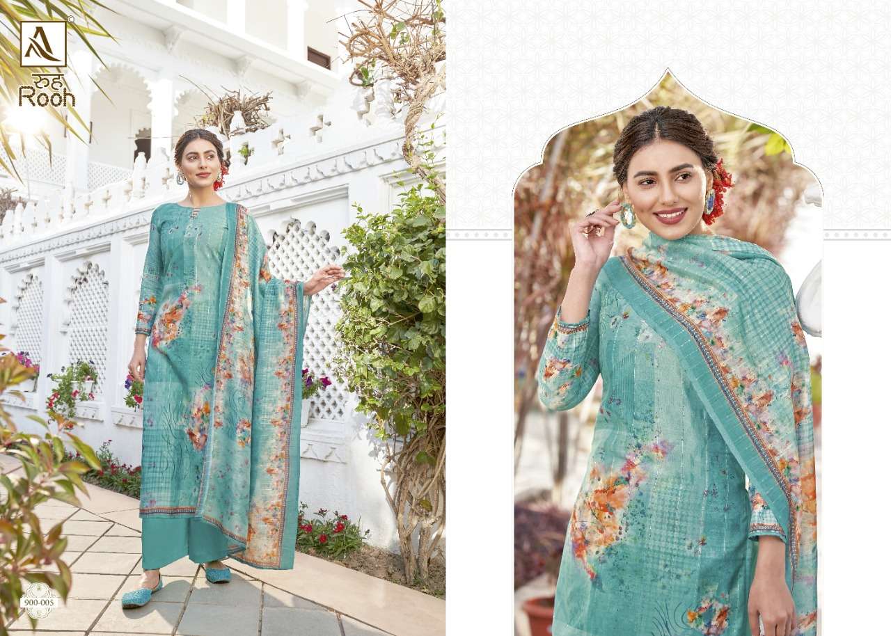 Alok Rooh catalog Muslin  Cotton Dress Material Buy Wholesale Rate