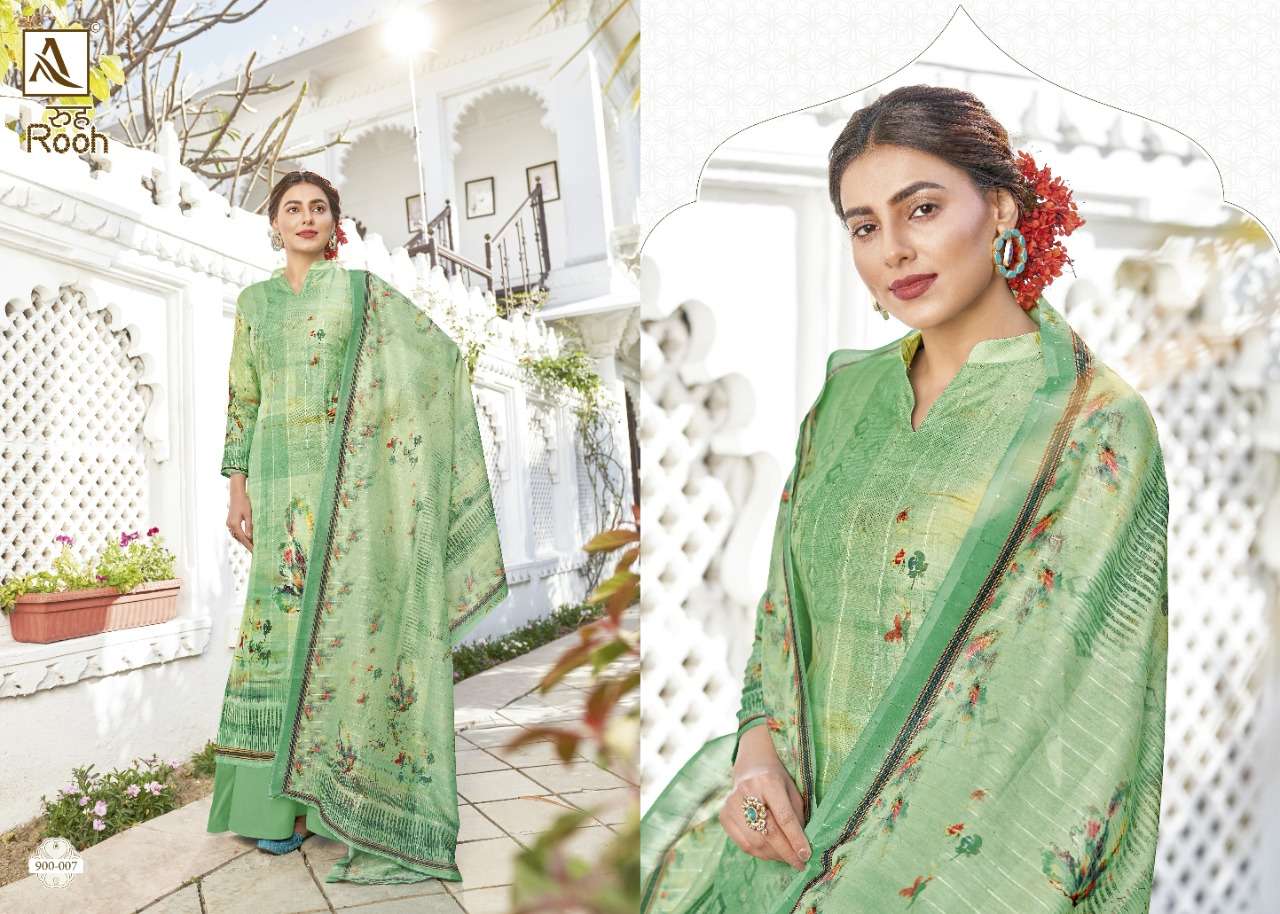 Alok Rooh catalog Muslin  Cotton Dress Material Buy Wholesale Rate