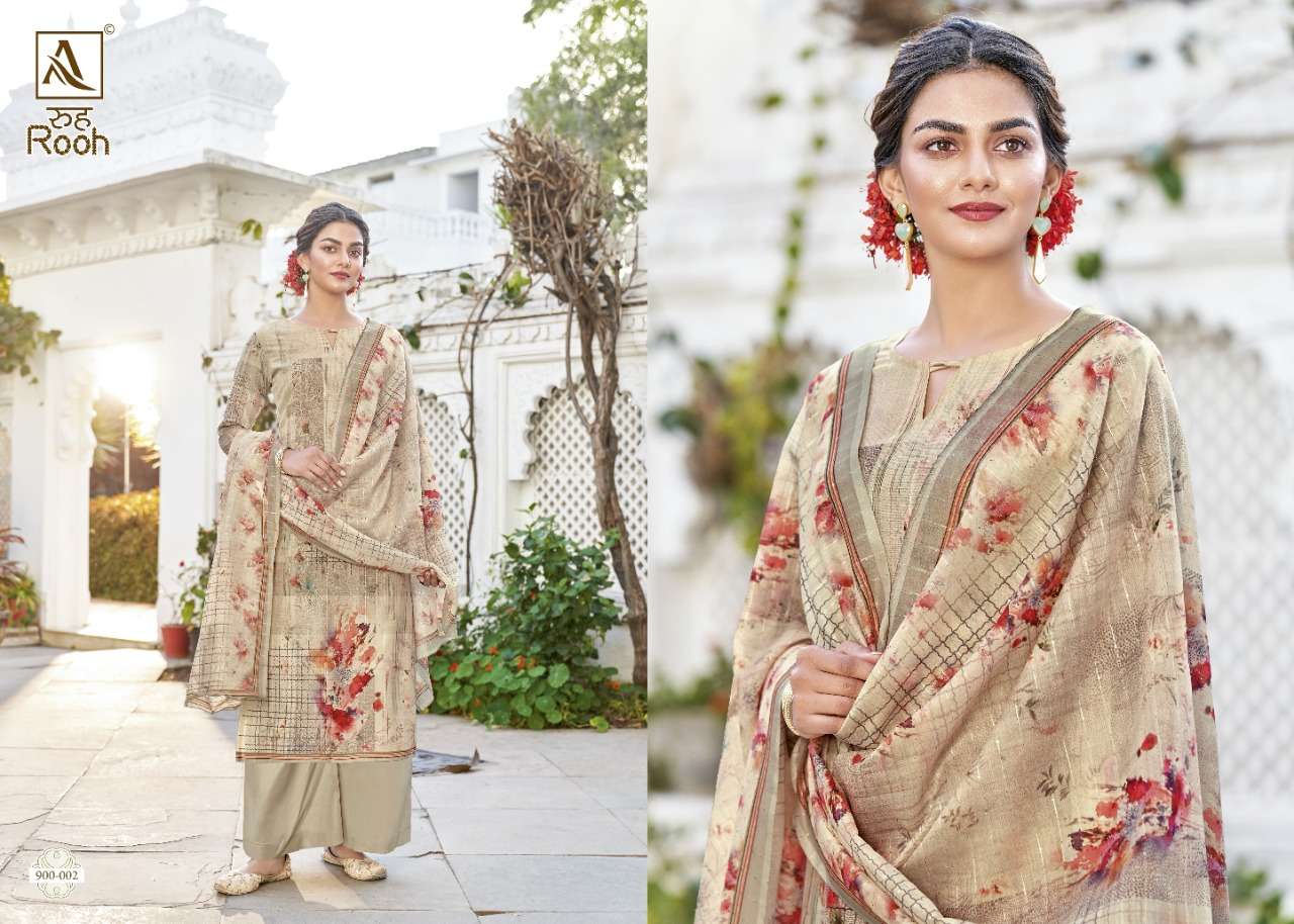 Alok Rooh catalog Muslin  Cotton Dress Material Buy Wholesale Rate