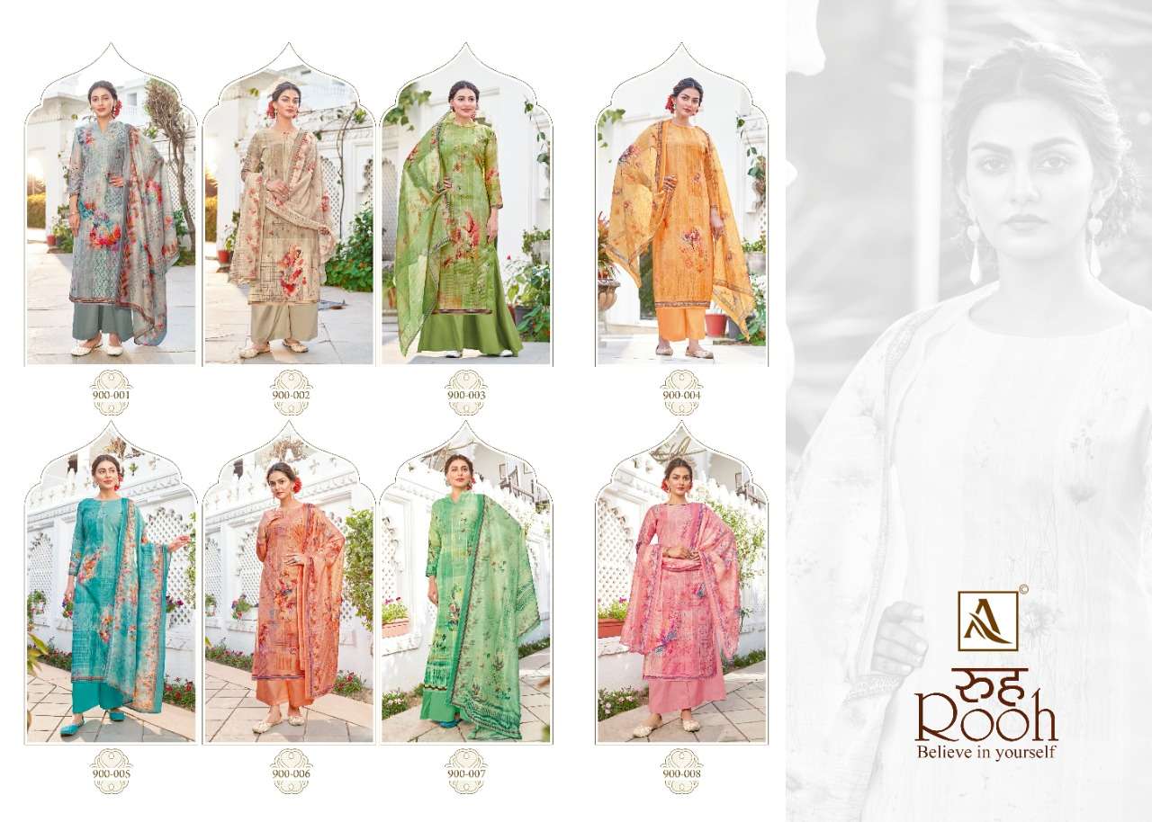 Alok Rooh catalog Muslin  Cotton Dress Material Buy Wholesale Rate