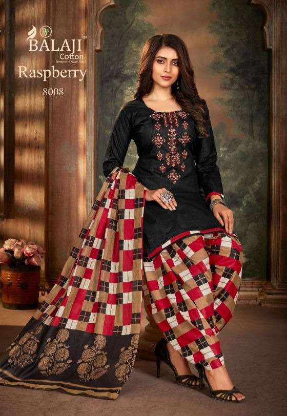 Balaji Rasberry Patiyala 8 Catalog Daily Wear Cotton Printed Dress Materials