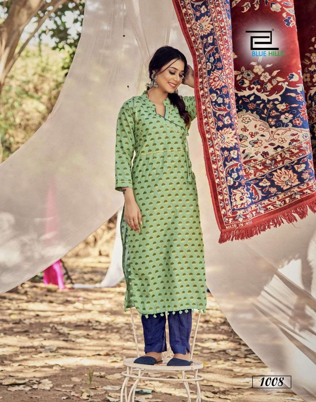 Blue Hills Candy Vol 1 catalog  Heavy Rayon Daily Wear Kurtis