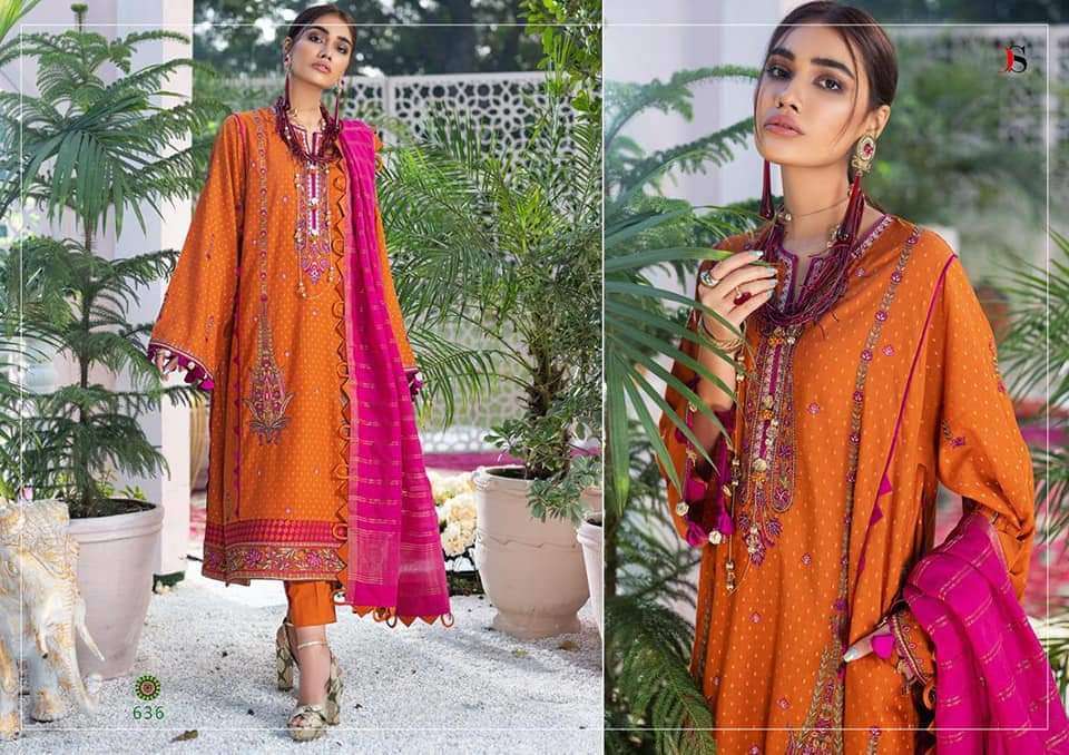 Deepsy Elan cotton collection catalog lawn cotton printed Pakistani Salwar Suits