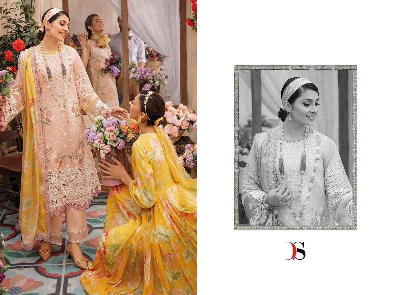 Deepsy Mushq catalog Exclusive cotton printed Pakistani Salwar suits 