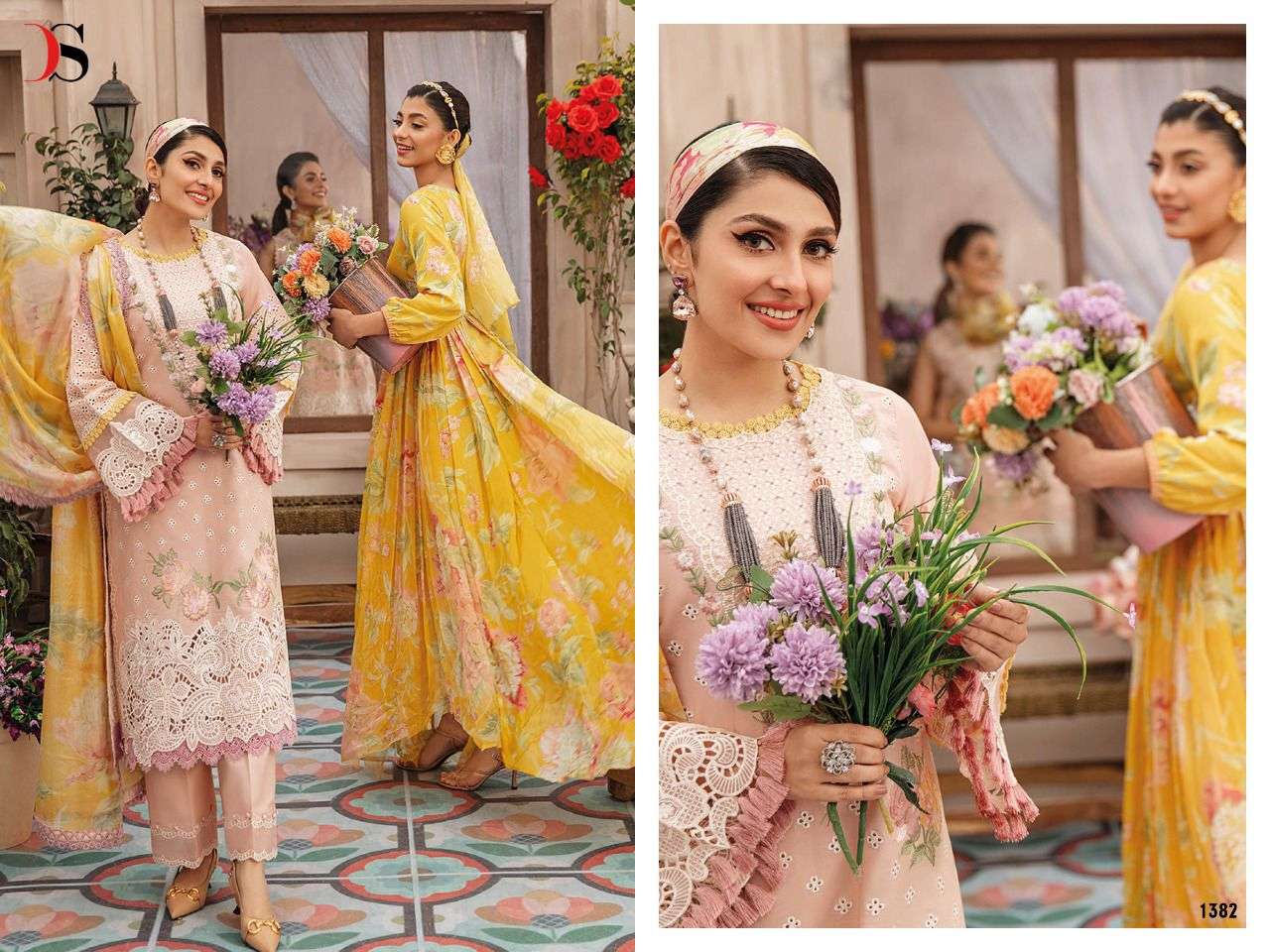 Deepsy Mushq catalog Exclusive cotton printed Pakistani Salwar suits 