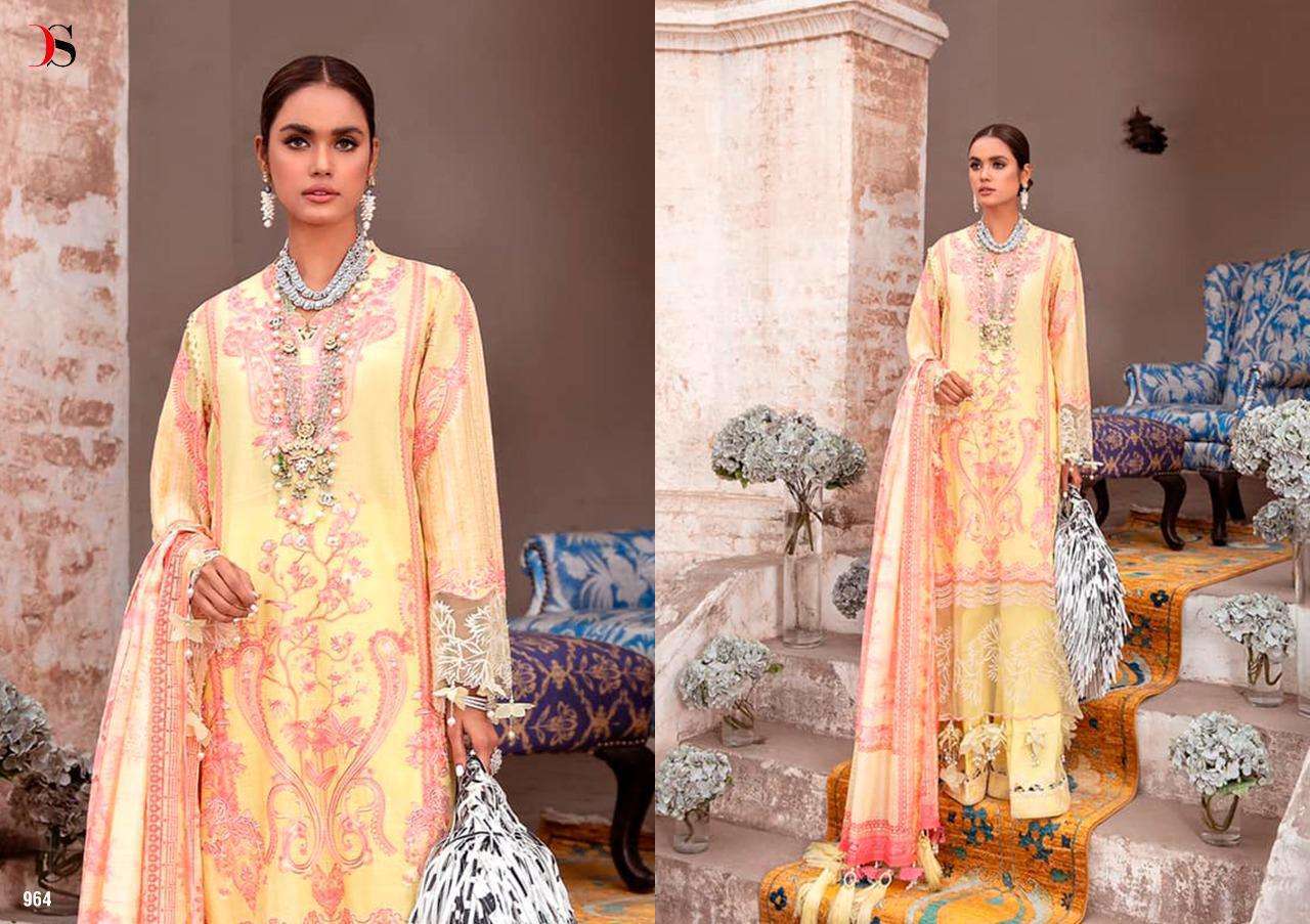 Deepsy Sana Safinaz Lawn 21 Nx Catalog Embroidery Pakistani Salwar Kameez