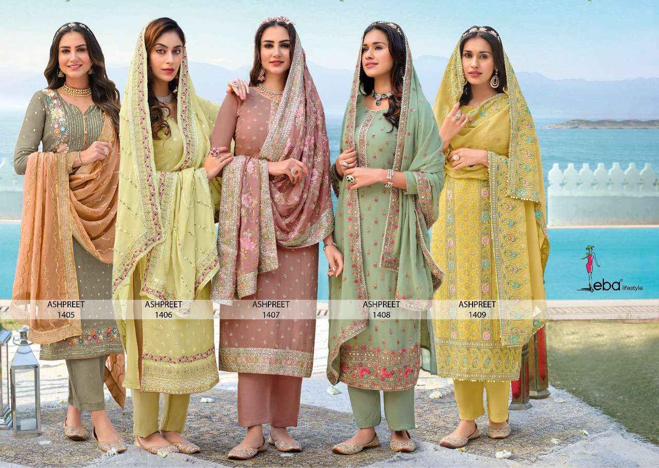 Eba Ashpreet vol 4  catalog Festive Designer Salwar Kameez 