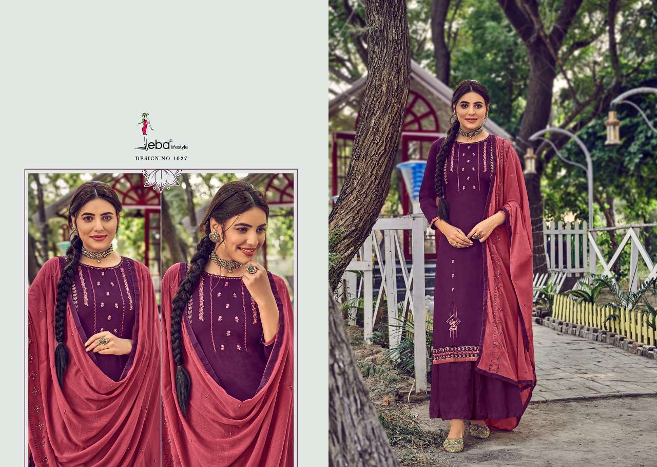 Eba Fitoor vol 1 catalog Jam Cotton Designer Salwar Suit 