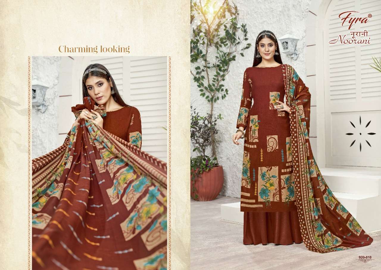 Fyra Noorani  catalog Festive Digital Print Dress Material