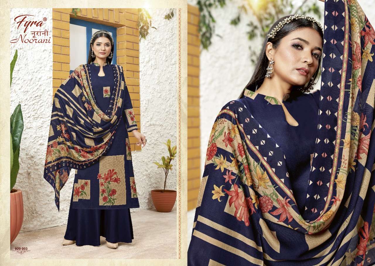 Fyra Noorani  catalog Festive Digital Print Dress Material