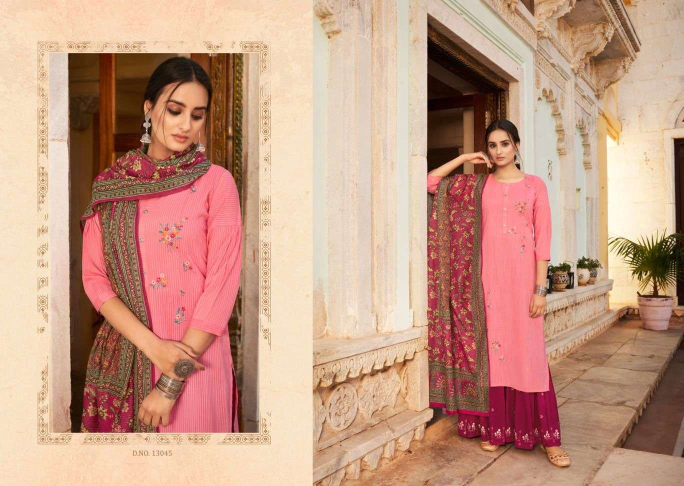 Kalaroop Glorious Catalog Exclusive Wear Readymade Top Sharara With Dupatta