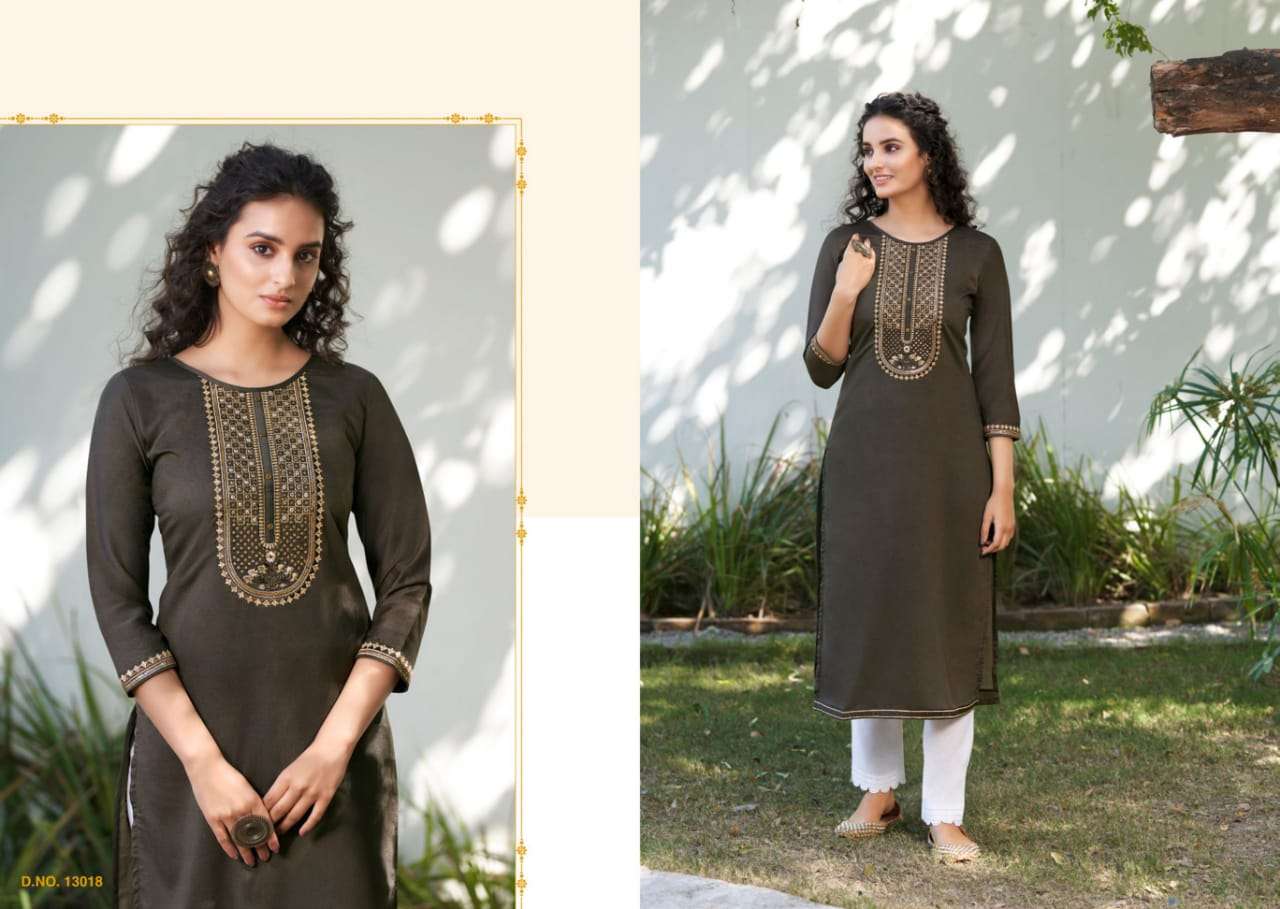 Kalaroop Kites vol 4  catalog Fancy  Embroidery Kurtis 