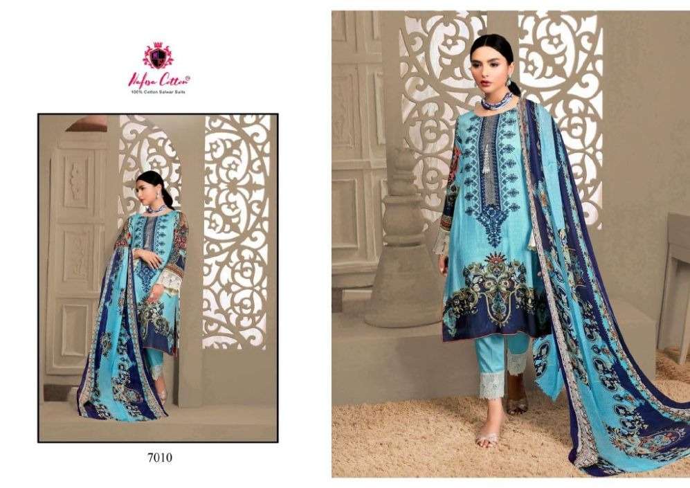 Nafisa Sahil Vol 7 Catalog Daily Wear Karachi Cotton Dress Materials 