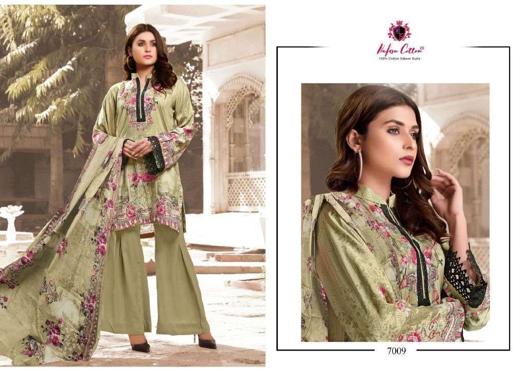 Nafisa Sahil Vol 7 Catalog Daily Wear Karachi Cotton Dress Materials 