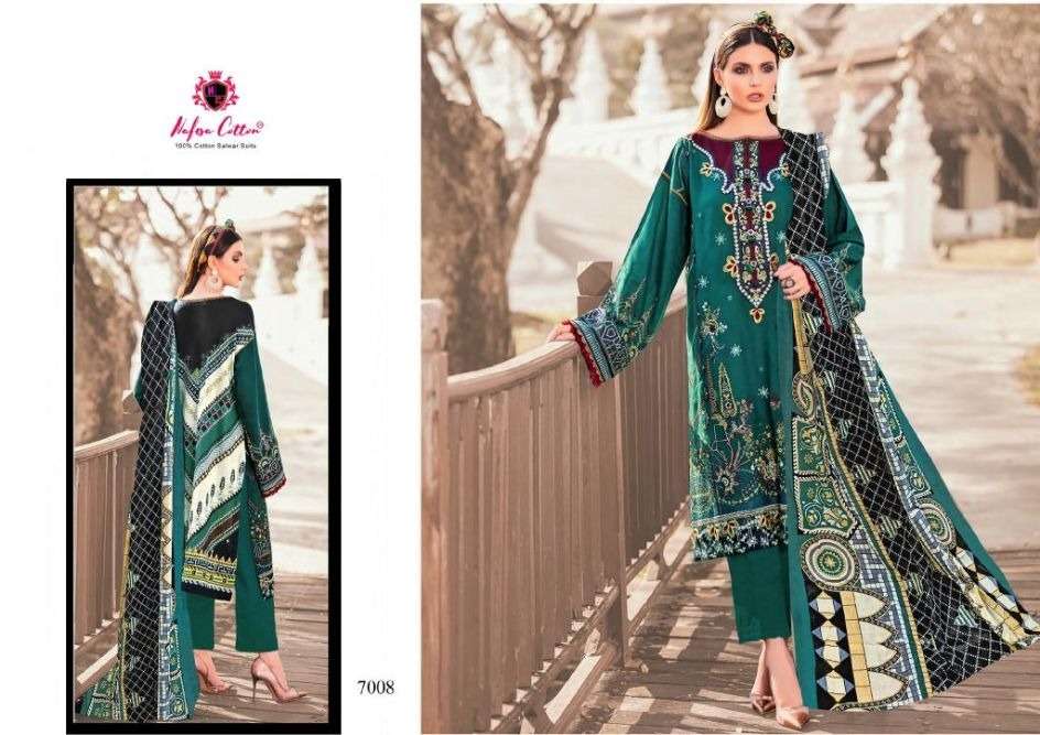 Nafisa Sahil Vol 7 Catalog Daily Wear Karachi Cotton Dress Materials 
