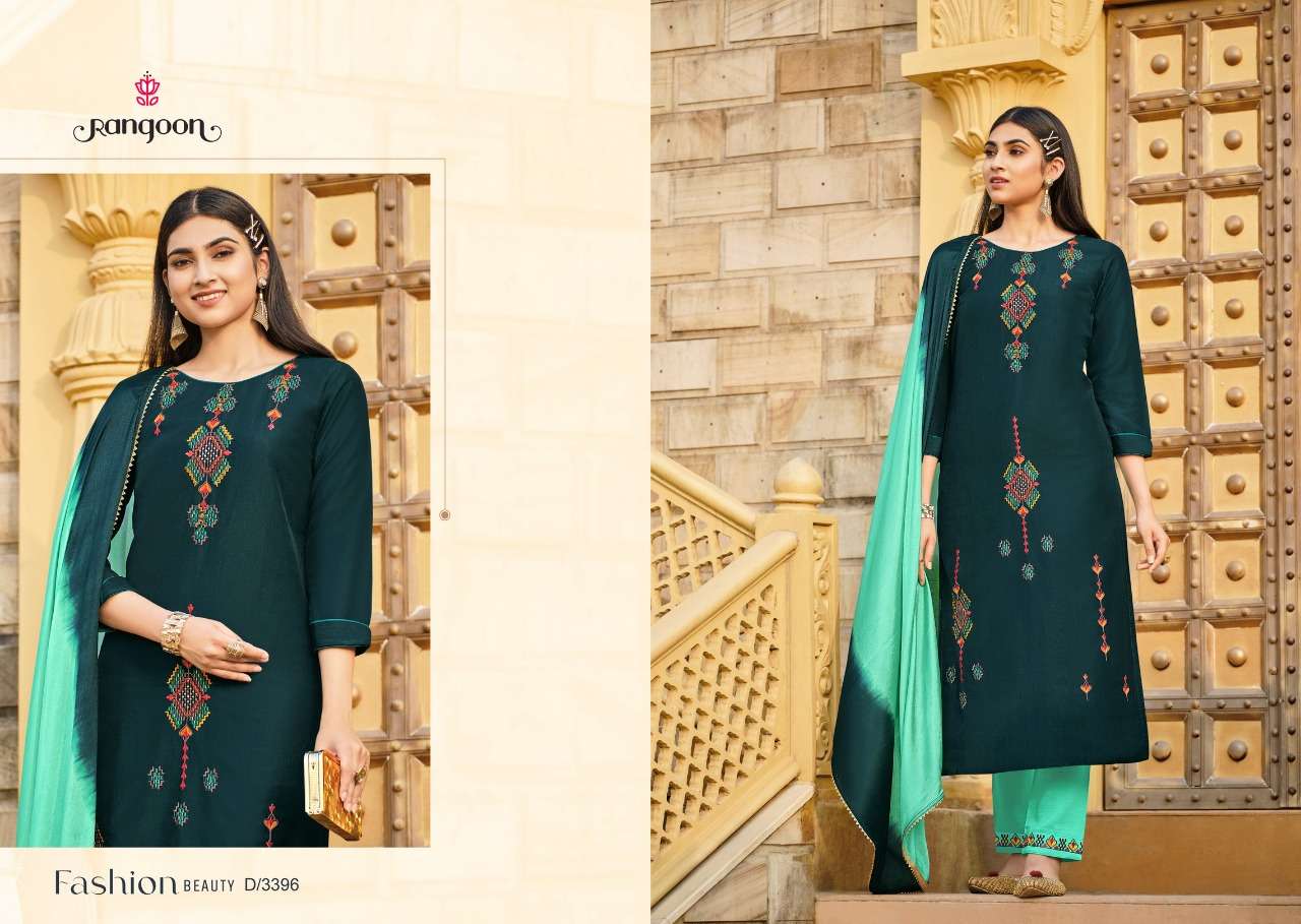 Rangoon Sakhiyan catalog  Fancy  Kurtis With Bottom Dupatta