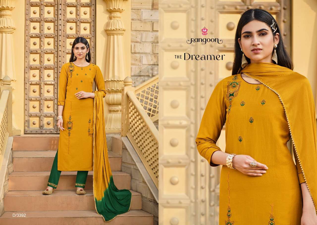 Rangoon Sakhiyan catalog  Fancy  Kurtis With Bottom Dupatta