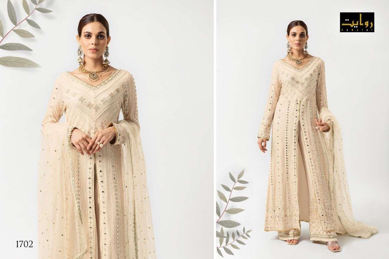 Rawayat Anaya Vol 5 catalog  Designer Georgette Pakistani Salwar suits 