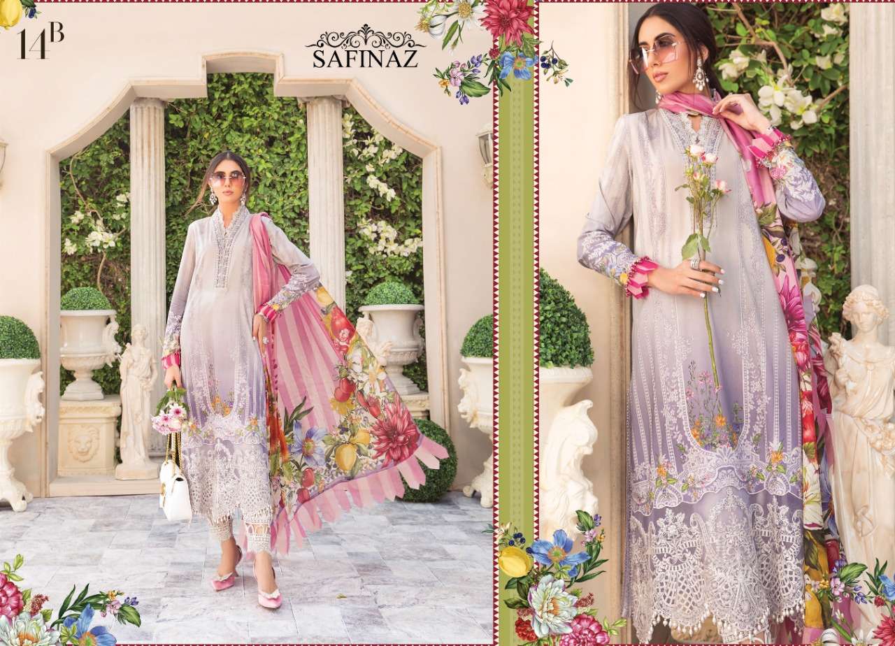 Safinaz Maria B M Print  vol 7 catalog Embroidery Pakistani Salwar suits 