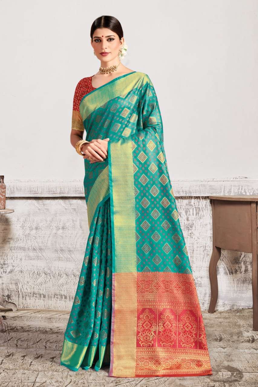 Sangam Royal Silk catalog Designer Patola Silk Saree