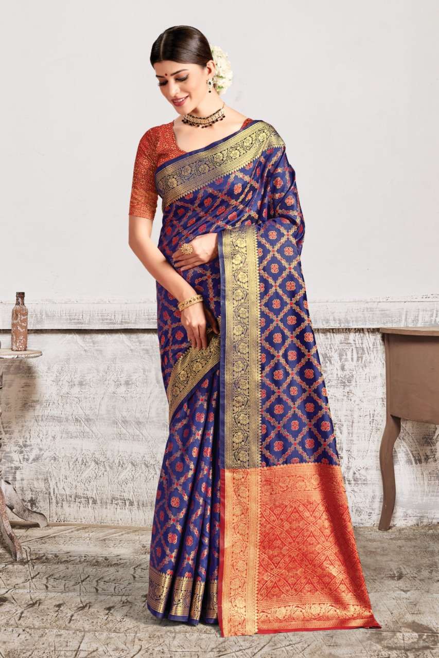 Sangam Royal Silk catalog Designer Patola Silk Saree