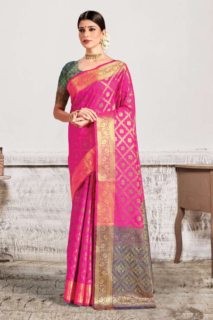 Sangam Royal Silk catalog Designer Patola Silk Saree