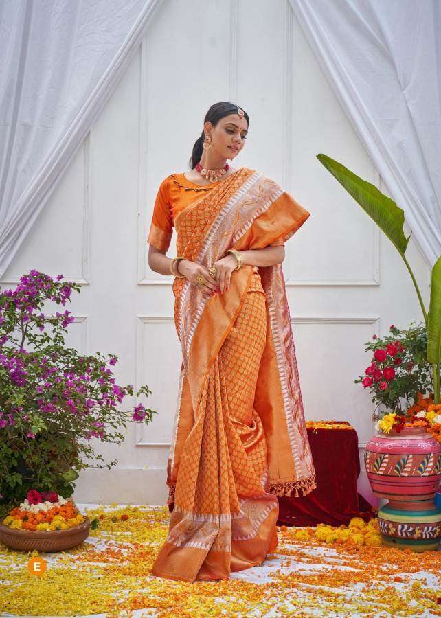 Shangrila Varlakshmi Silk Vol 1 Catalog Festive Wear Organza Sarees 