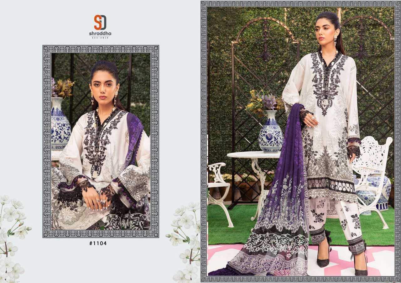 Shraddha M Print-22 Vol 10 catalog Cotton Printed Pakistani suits 