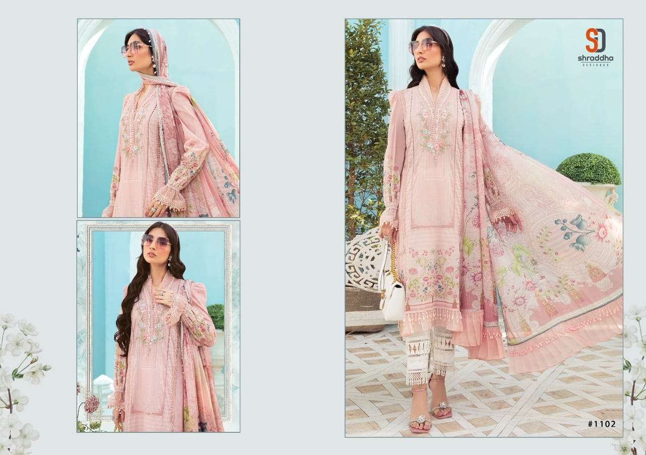 Shraddha M Print-22 Vol 10 catalog Cotton Printed Pakistani suits 