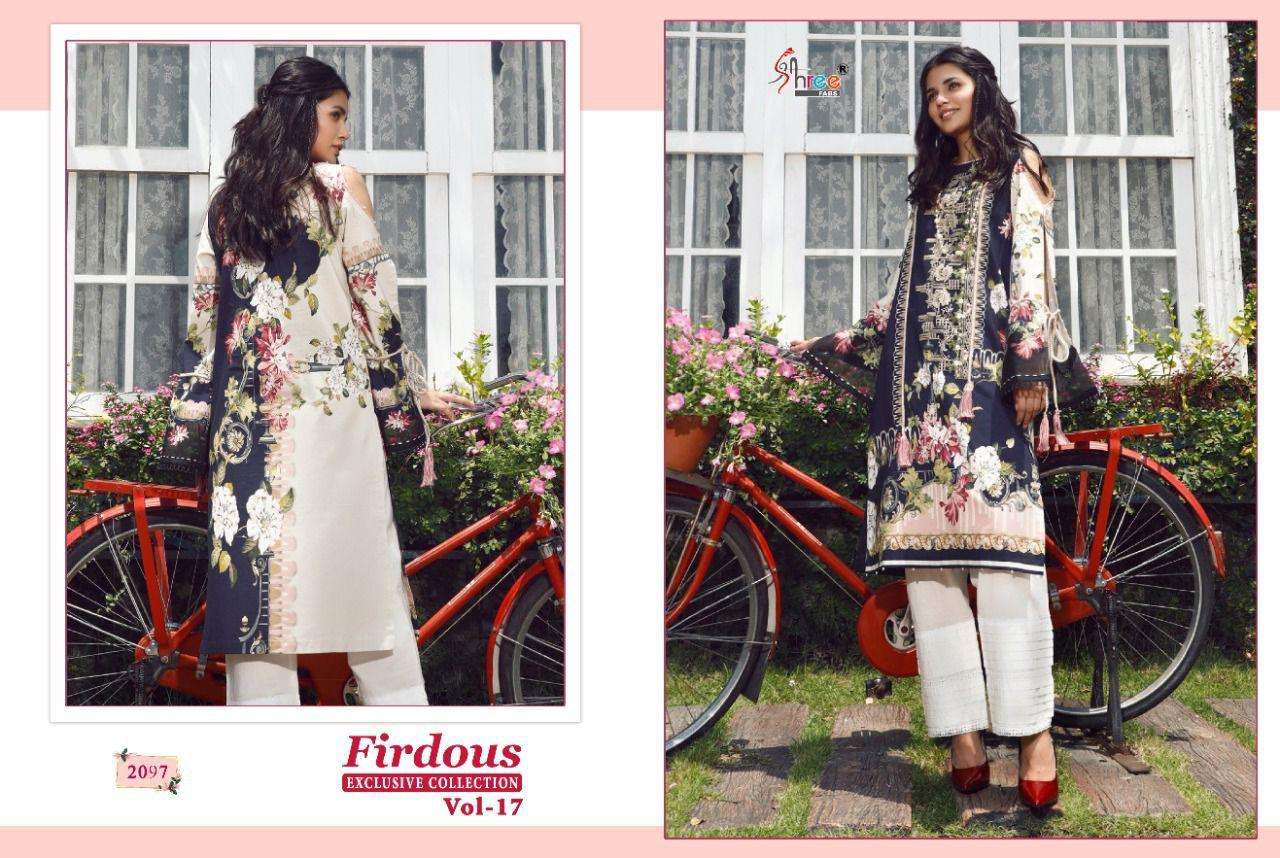 Shree Firdous Exclusive Collection vol 17 catalog Pakistani Salwar Suits