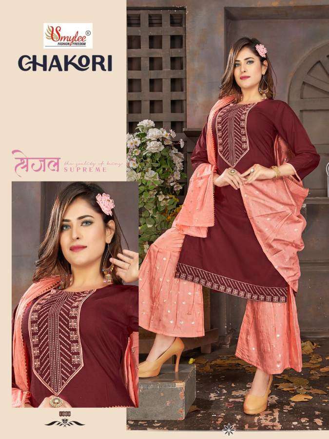 Smylee Chakori catalog  Designer Ready Made Kurtis 