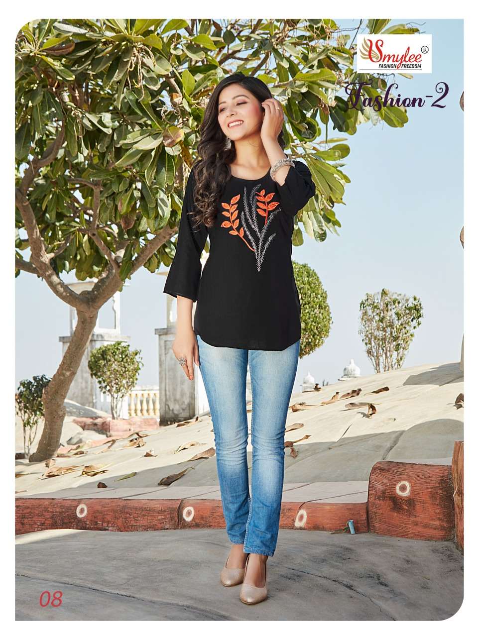 Smylee Fashion Vol 2 Catalog Western Wear Top Wholesale