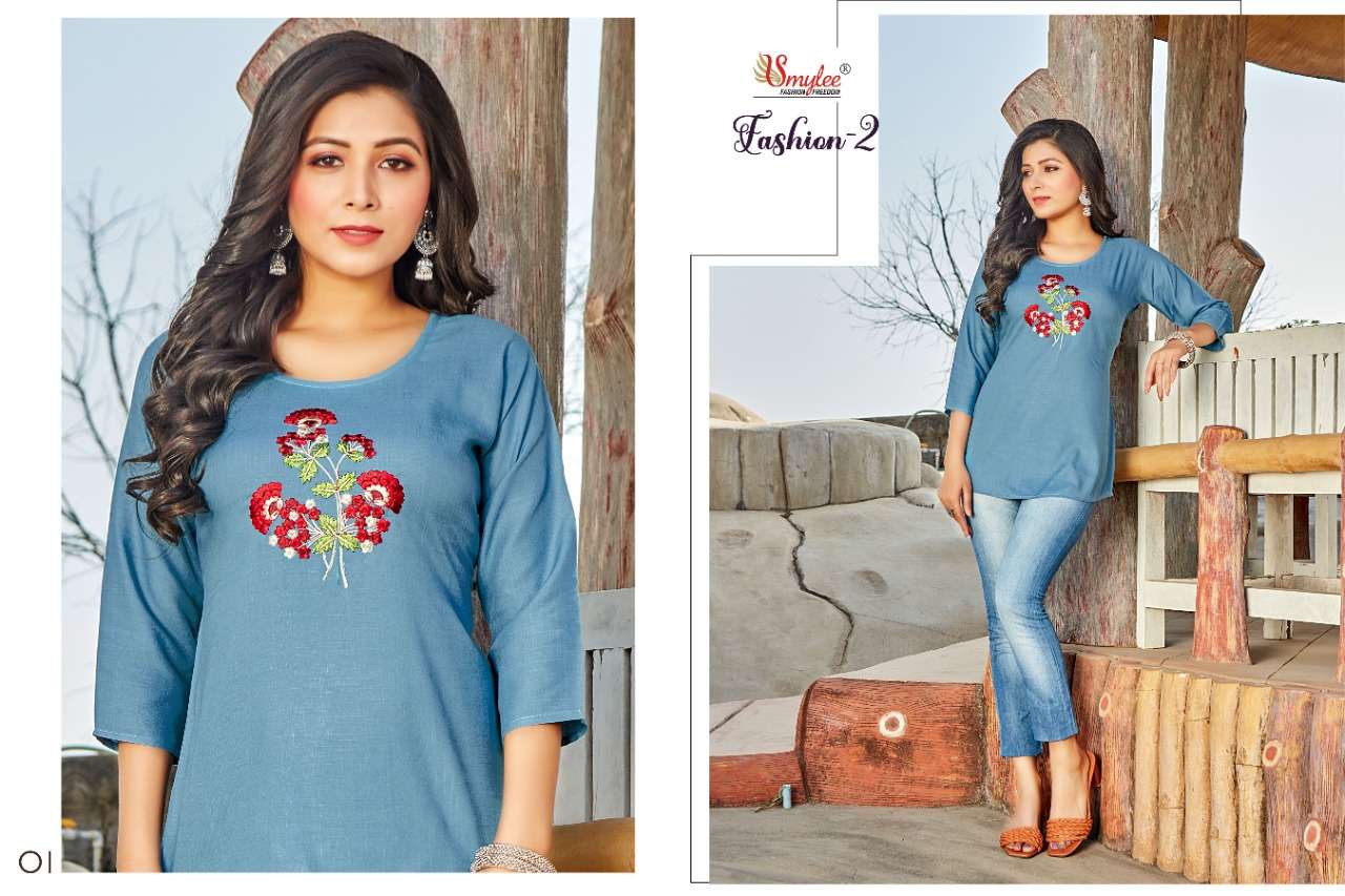 Smylee Fashion Vol 2 Catalog Western Wear Top Wholesale