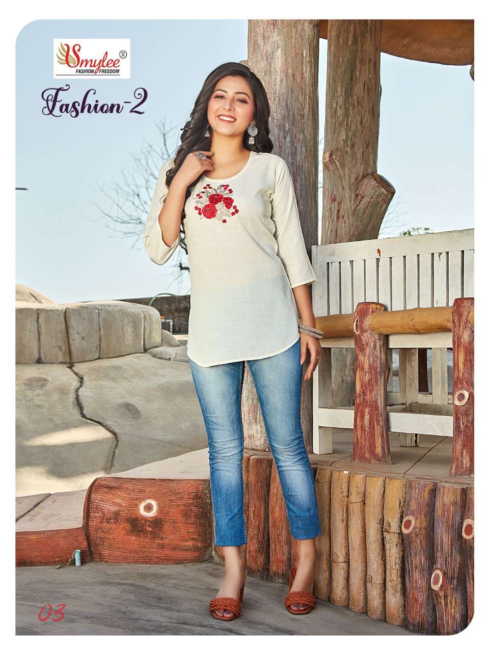 Smylee Fashion Vol 2 Catalog Western Wear Top Wholesale