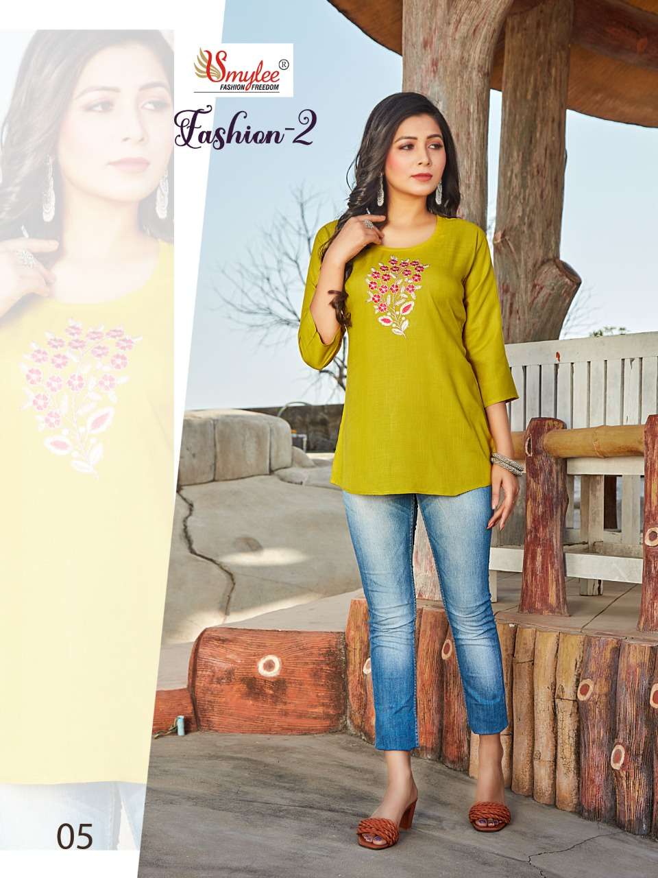 Smylee Fashion Vol 2 Catalog Western Wear Top Wholesale