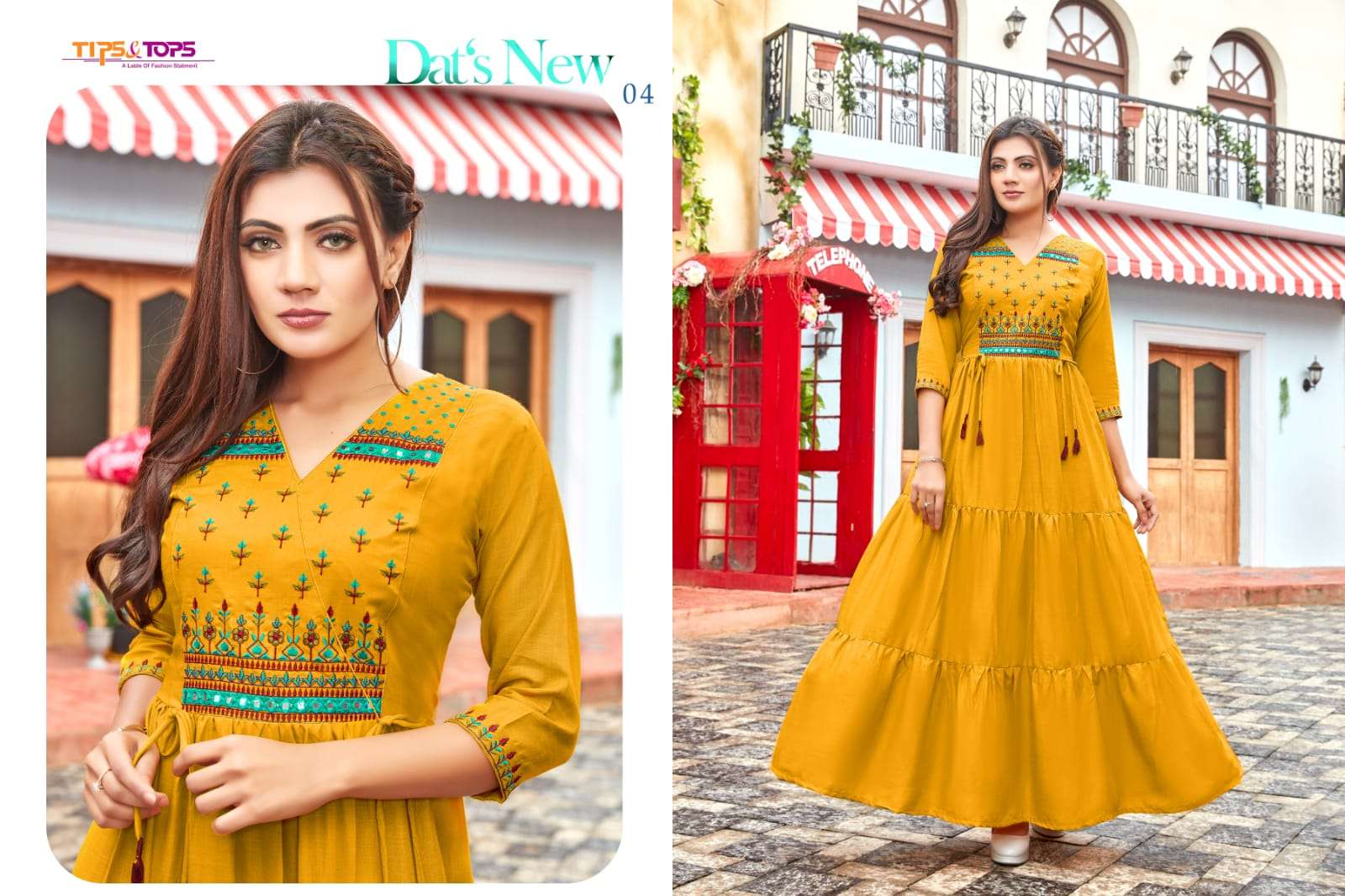 Tips & Tops Mora Vol 3 Catalog Party Wear Long Gowns