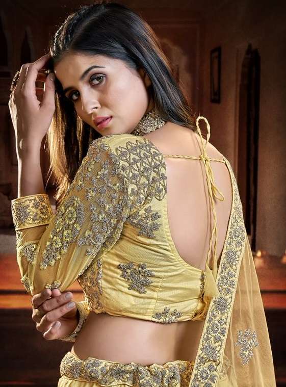  Yellow 1112 Lehenga Choli Online at Best Prices In India
