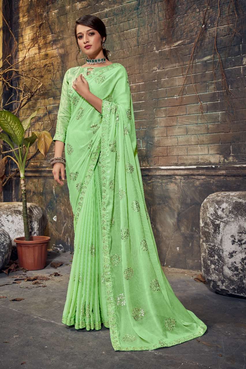 Ynf Savera Sequence Catalog   Designer Wear Rangoli Silk Sarees