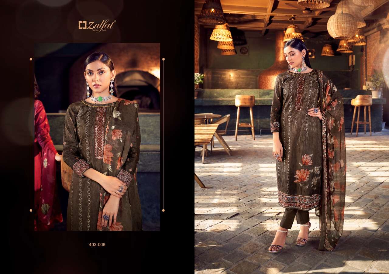 Zulfat Sandhya  catalog Exclusive Designer Dress Materials