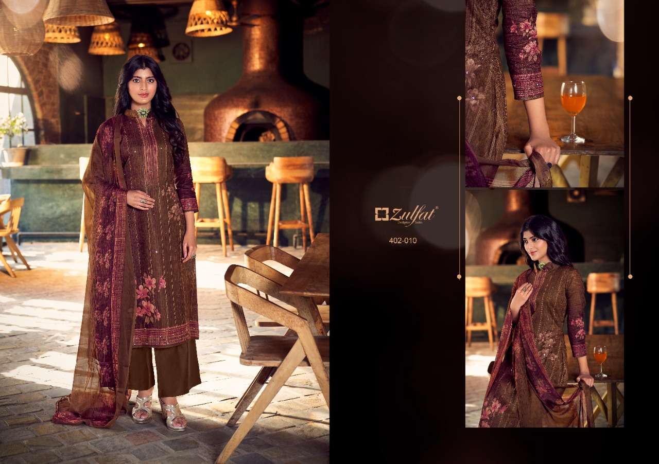 Zulfat Sandhya  catalog Exclusive Designer Dress Materials