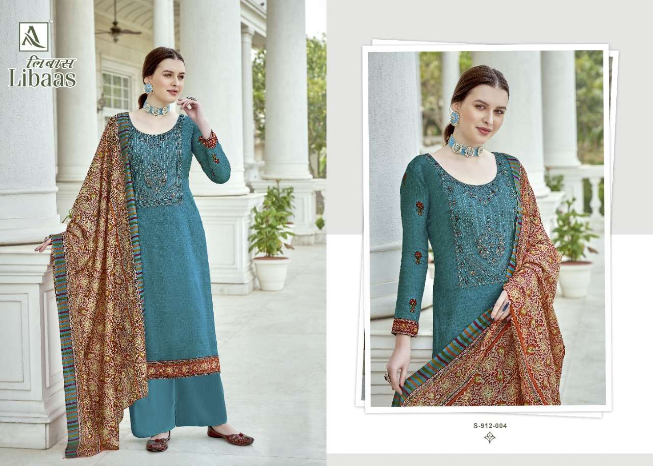 Alok Libaas Catalog Designer Wear Pure Jam Cotton Unstitched Dress Materials