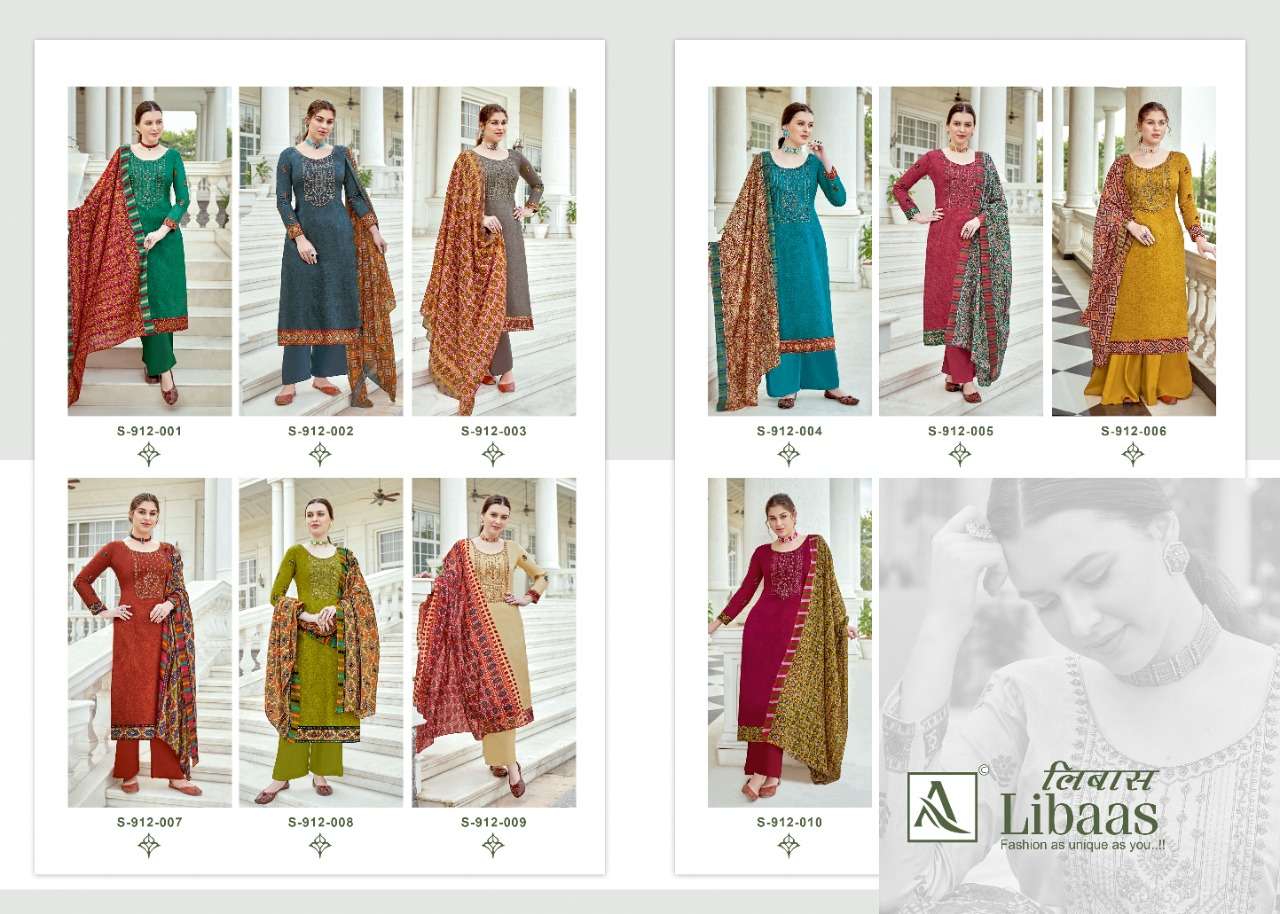 Alok Libaas Catalog Designer Wear Pure Jam Cotton Unstitched Dress Materials