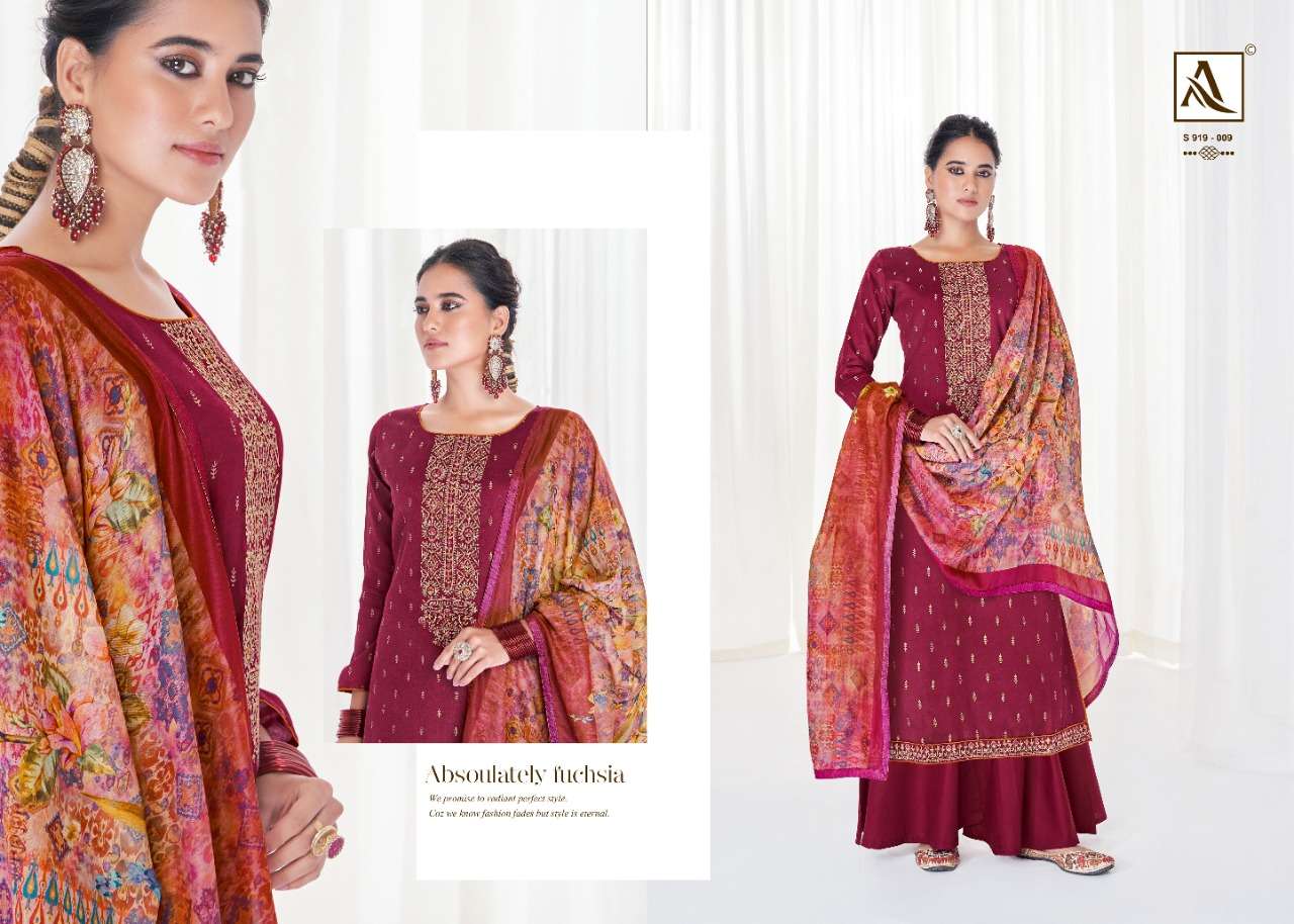 Alok Tarunika Catalog Pure Jam Cotton Designer Wear Ladies Dress Materials 