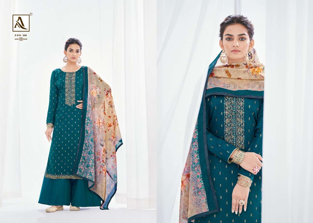Alok Tarunika Catalog Pure Jam Cotton Designer Wear Ladies Dress Materials 